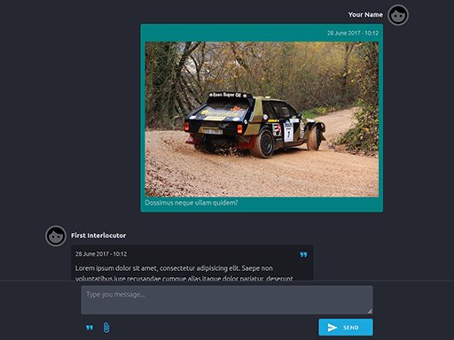 Classic page example